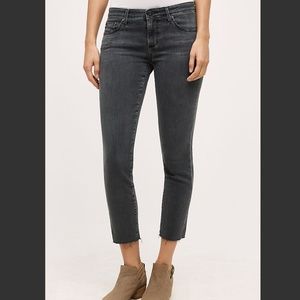 AG Stevie Capri Jeans in Gray 27